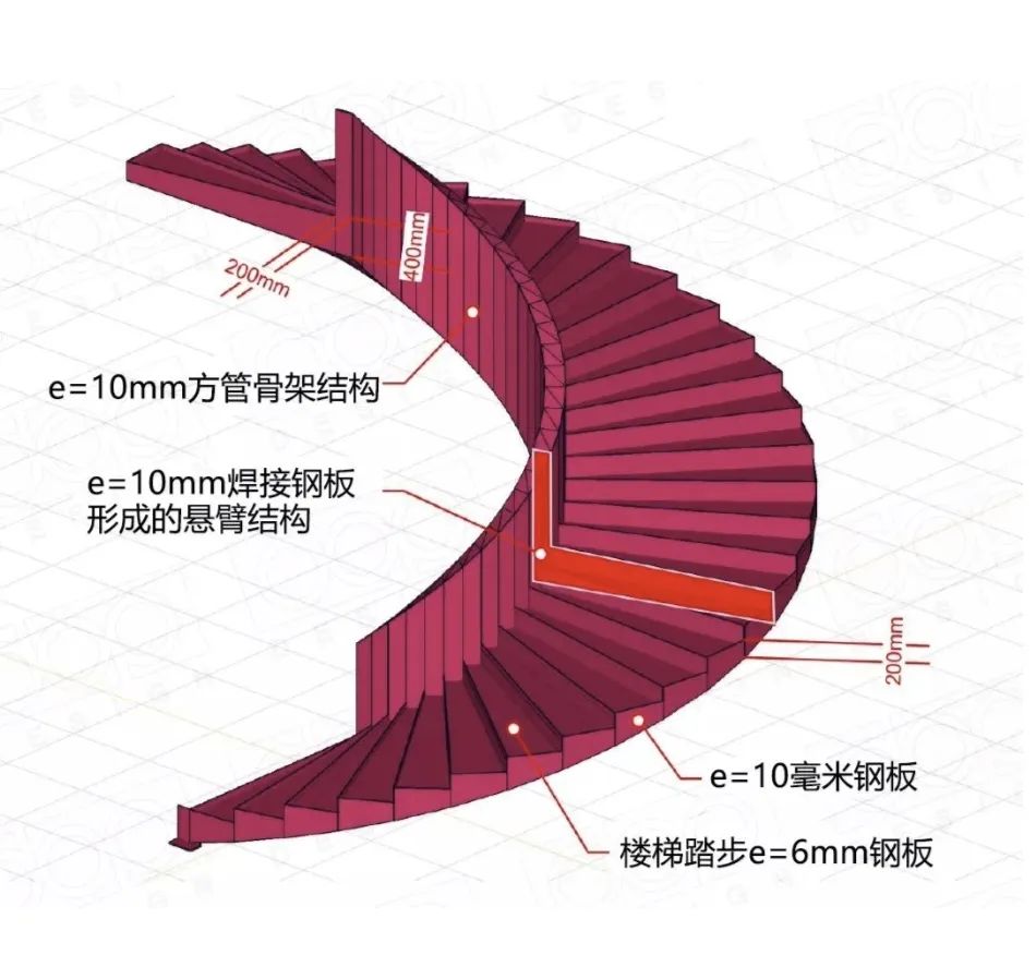 钢楼梯图纸_钢结构楼梯详图_钢楼梯结构图集