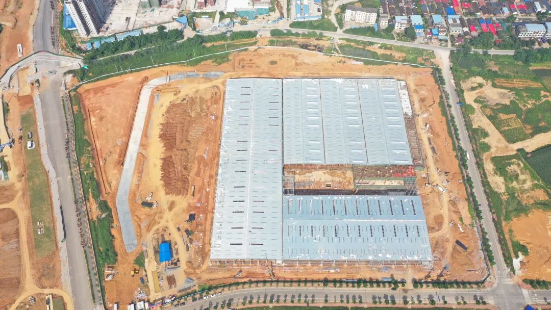 柳工中原液压事业部新厂区已封顶，迎来建设新阶段！