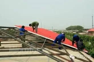 钢结构 彩钢_彩钢钢结构屋顶结构图_彩钢钢结构雨棚图片