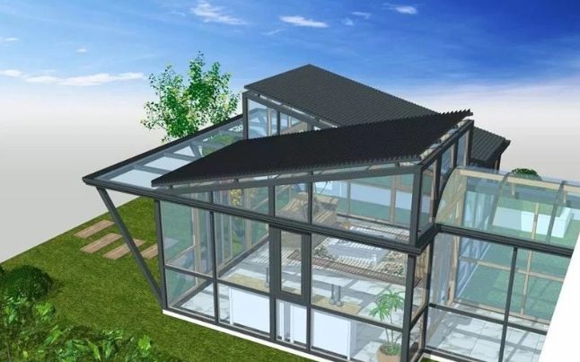 钢结构玻璃房造价多少钱一平方_玻璃钢结构房图片_钢结构玻璃房价格